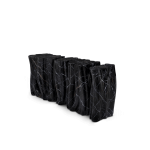 Monochrome Faux-Marble Console image 3