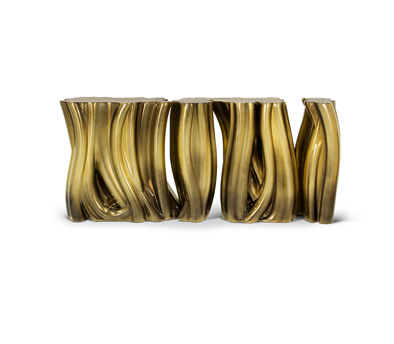Monochrome Gold Console