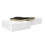 Navarra Black White Center Table image 2