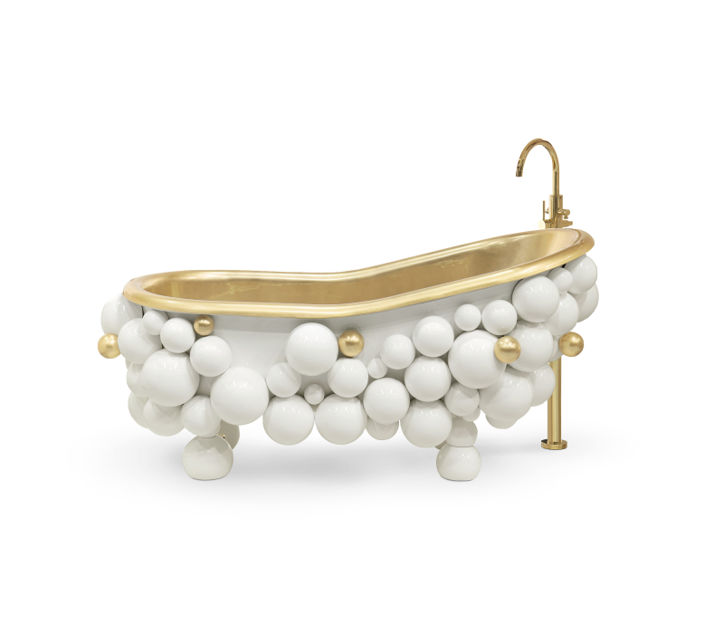 Newton White Bathtub