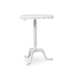 Ottoman White Side Table image 1