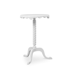 Ottoman White Side Table image 2