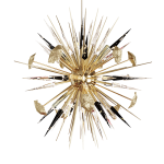 Outburst Black Chandelier image 2