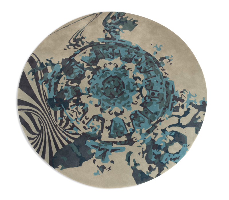 Pantheon Blue Rug
