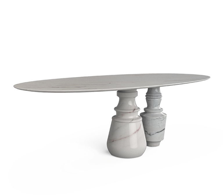 Pietra Oval Estremoz Dining Table