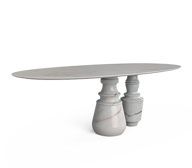 Pietra Oval Estremoz Dining Table