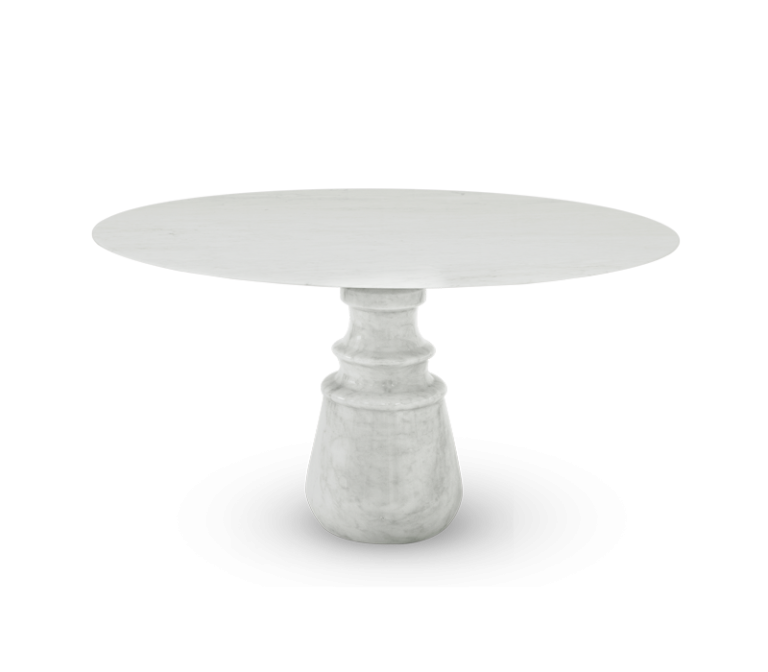 Pietra Round Estremoz Table