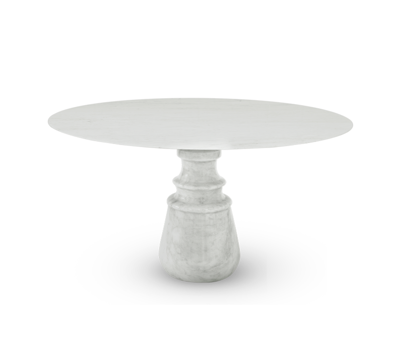Pietra Round Estremoz Table