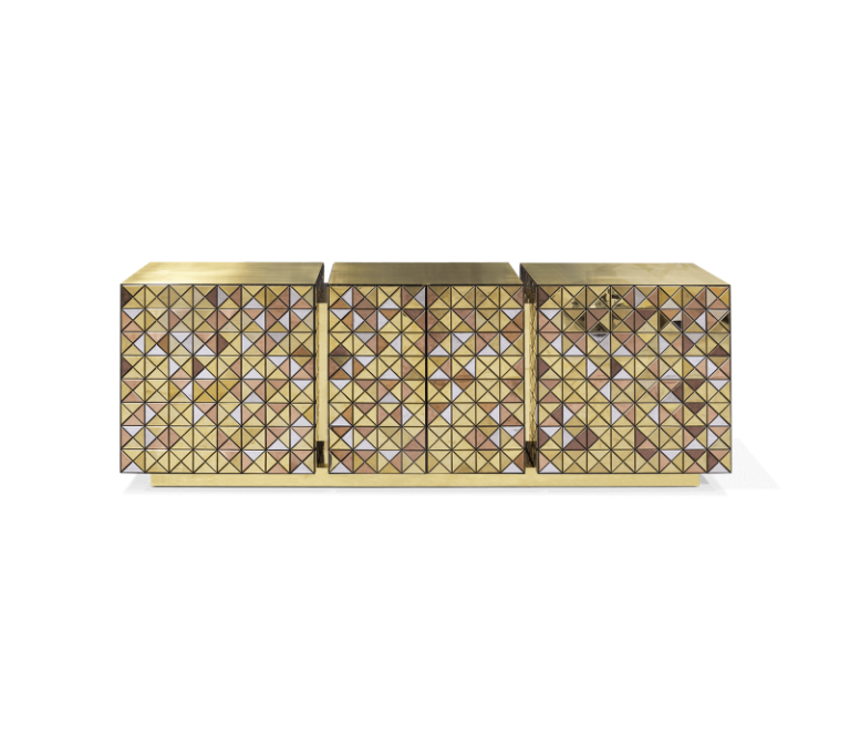 Pixel Anodized Sideboard