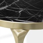 Rita Nero Marquina Marble Coffee Table image 4