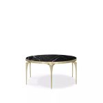 Rita Nero Marquina Marble Coffee Table image 1