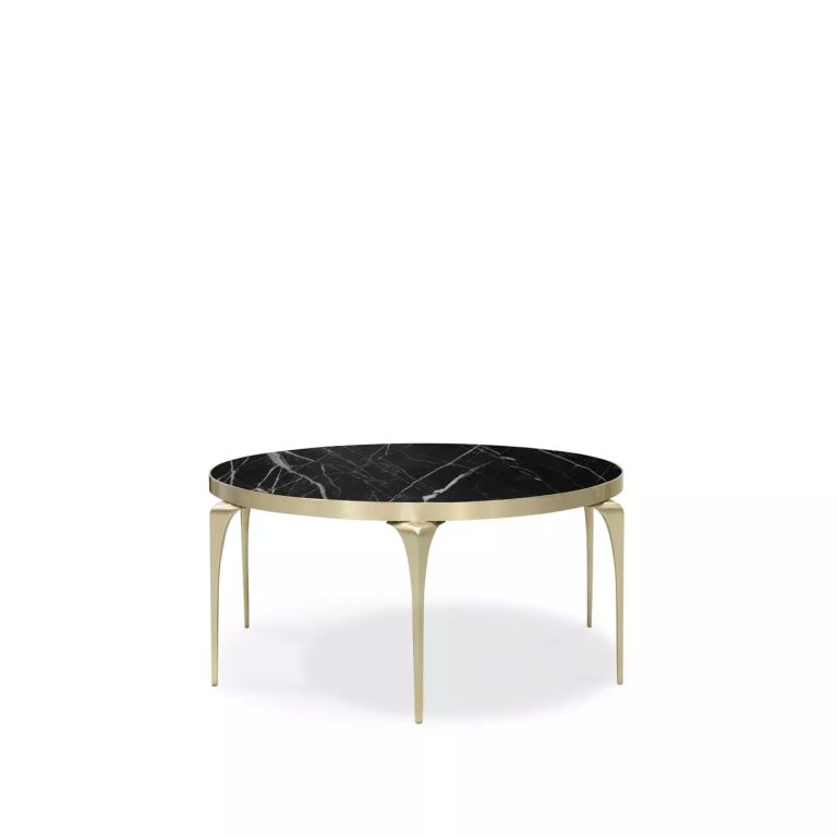 Rita Nero Marquina Marble Coffee Table
