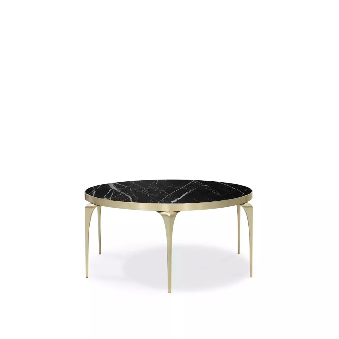 Rita Nero Marquina Marble Coffee Table