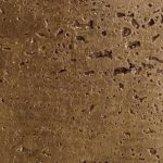 Romano Travertine with Gold Leaf