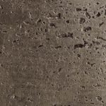 Romano Travertine with Silver Leaf