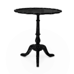 Shield Faux-Marble Side Table image 1