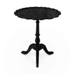 Shield Faux-Marble Side Table image 2