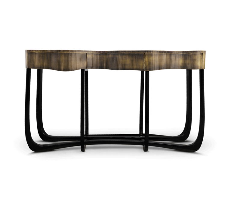 Sinuous Patina Console