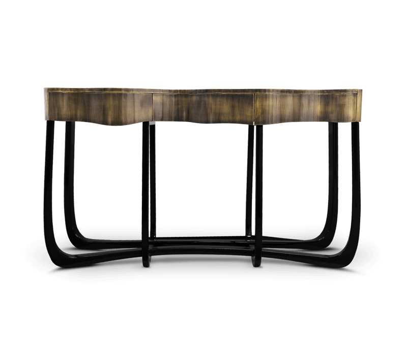 Sinuous Patina Console