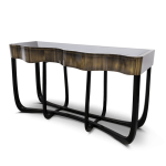Sinuous Patina Console image 3