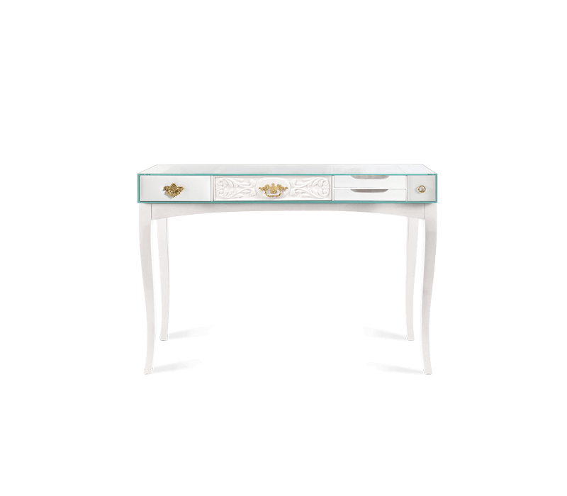 Soho White Console