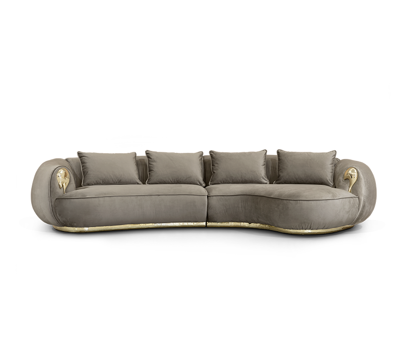Soleil Curved Sofa