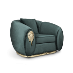 Soleil Green Armchair image 1