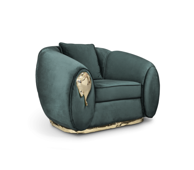 Soleil Green Armchair