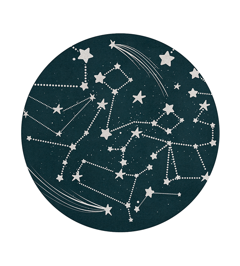 Stellar Round Rug