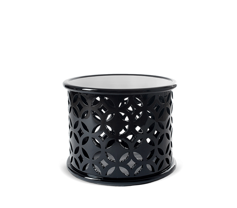 Stone Black Side Table