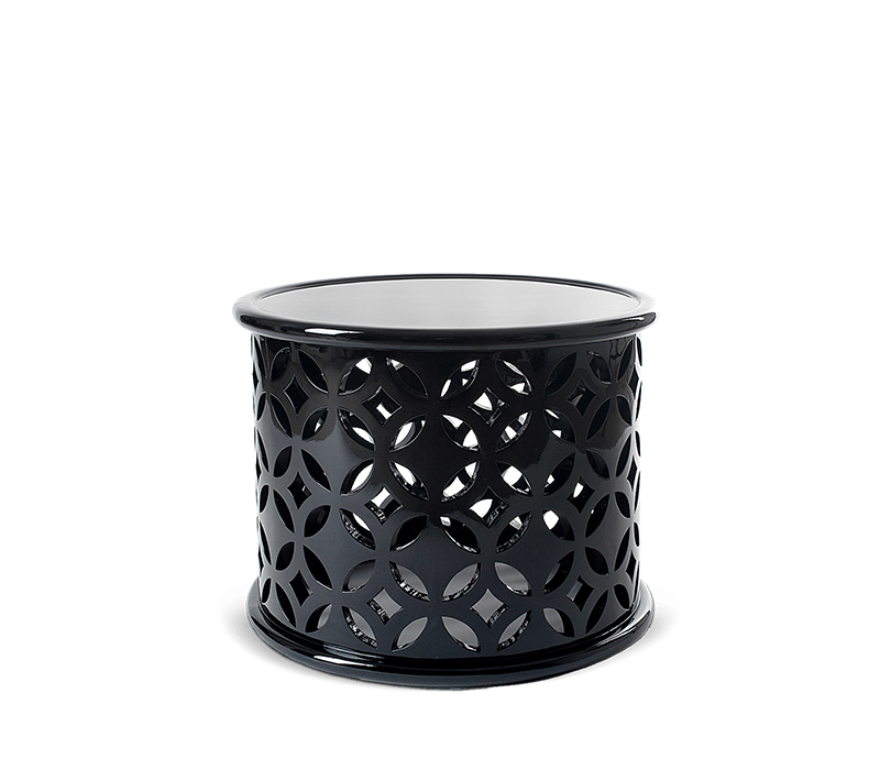 Stone Black Side Table