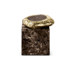 Stonehenge Emperador Side Table image 4