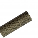 Striped Tube Antique Brass