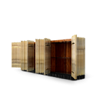 Symphony 6 Doors Sideboard image 4