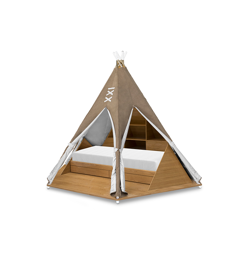 Teepee Room Bed/Room