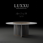 Algerone Lazy Susan Dining Table image 1