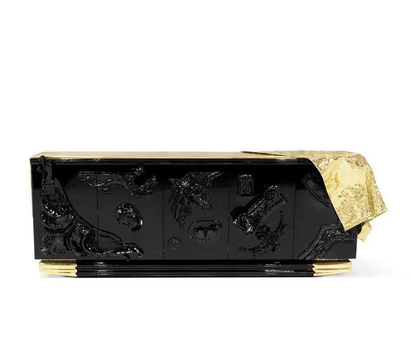 Voltaire Black Sideboard