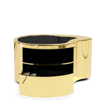 Wave Big Gold Nightstand image 2