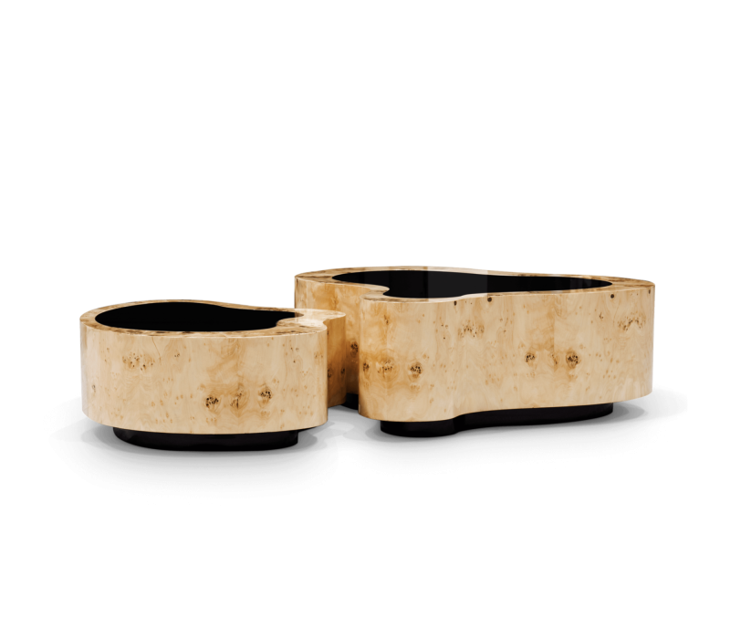 Wave Big Poplar Root Center Table