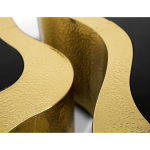 Wave Hammered Brass Center Table image 4