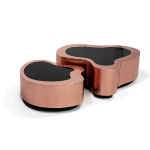 Wave Hammered Copper Center Table image 2