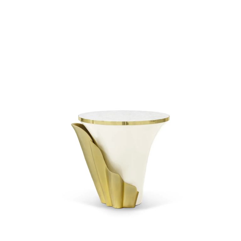 Yasmine Mother of Pearl Side Table