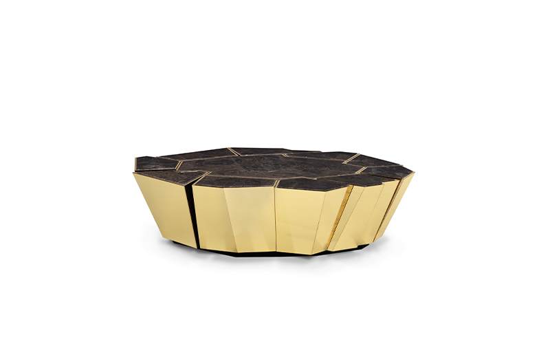 Crackle Center Table