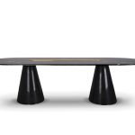 Bertoia Oval Dining Table image 1