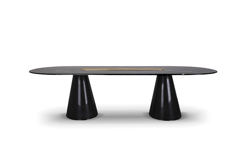 Bertoia Oval Dining Table