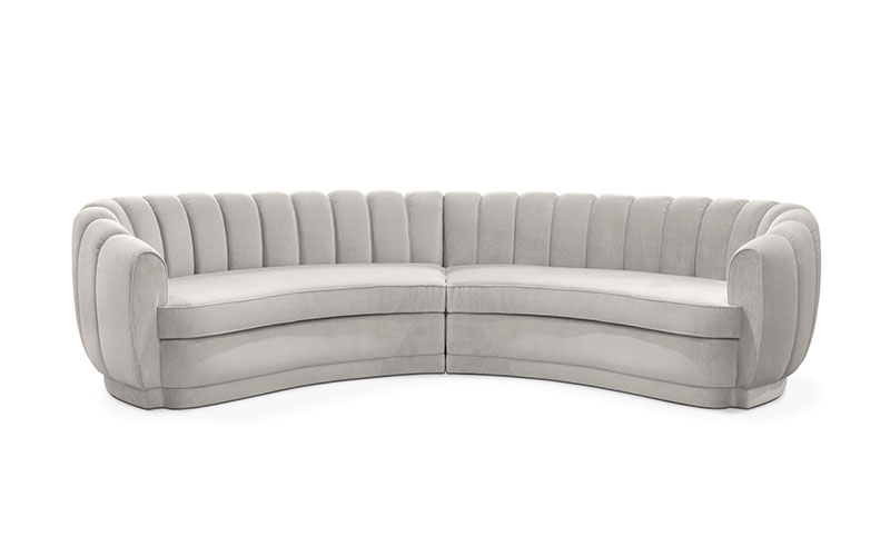 Pearl Round Two Sofa