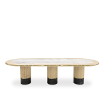 Anjelica Oval Dining Table image 2