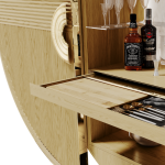 Anjelica Bar Cabinet image 11