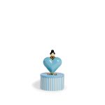 Heart Candle Blue image 2