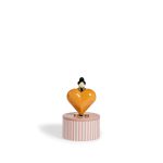Heart Candle Orange image 2